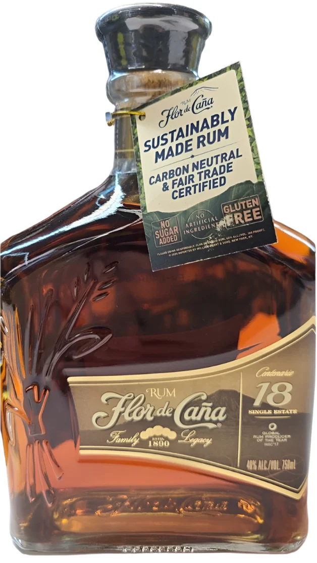 Flor de Cana 18 Year Gold Rum