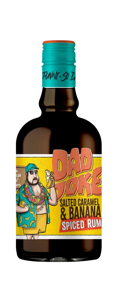 Dad Joke Salted Caramel & Banana Spiced Rum | 700ML