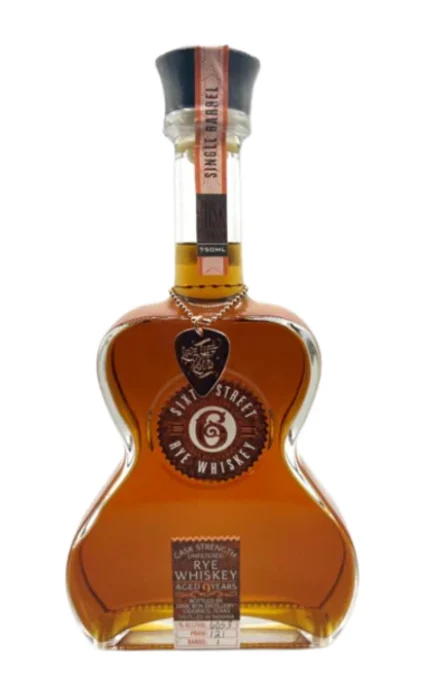 Sixth Street Cask Straight Unfiltered 10 Year Old Rye Whiskey