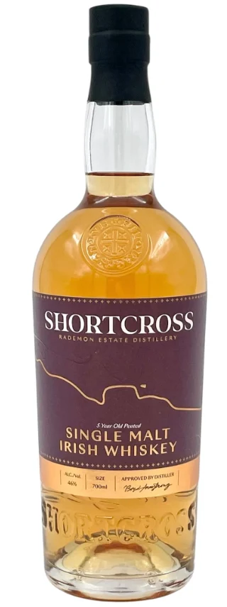 Shortcross 5 Year Old Peated Single Malt Irish - Whiskey