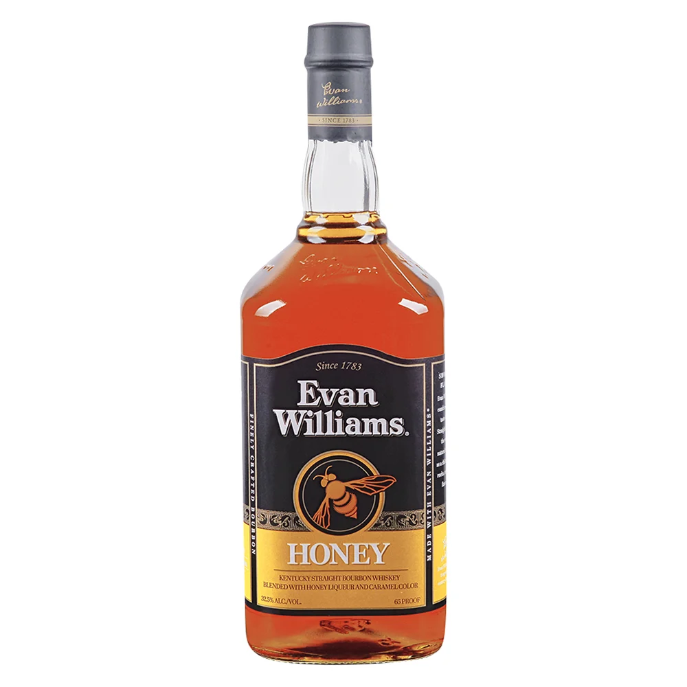 Evan Williams Honey Kentucky Straight Bourbon Whiskey | 1.75L