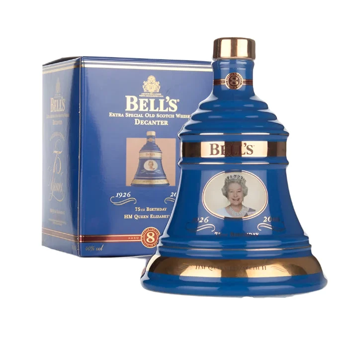 Bell's The Queen's 75th Birthday Decanter Blended Scotch Whisky | 700ML - Whiskey