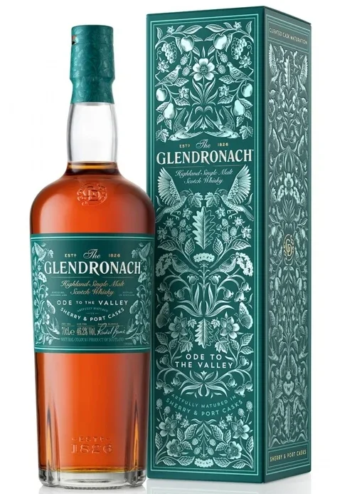 Glendronach Ode to the Valley Single Malt Scotch Whisky | 700ML - Whiskey