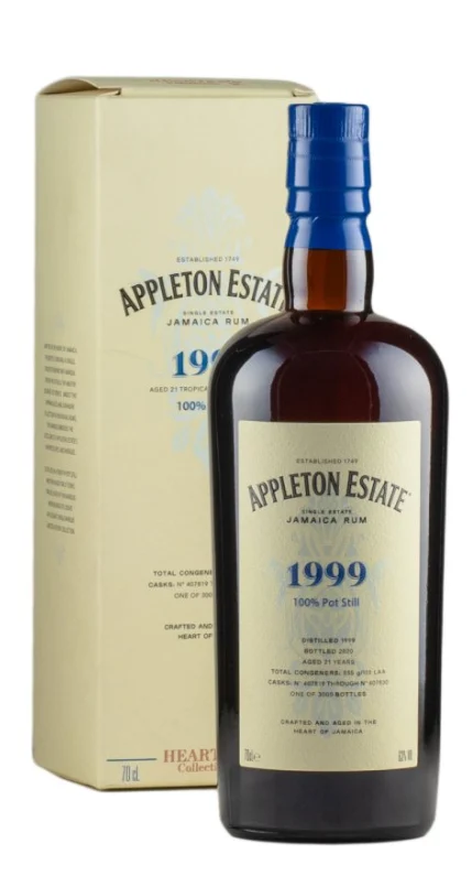 Appleton Estate 21 Year Old Hearts Collection 1999 | 700ML - Rum