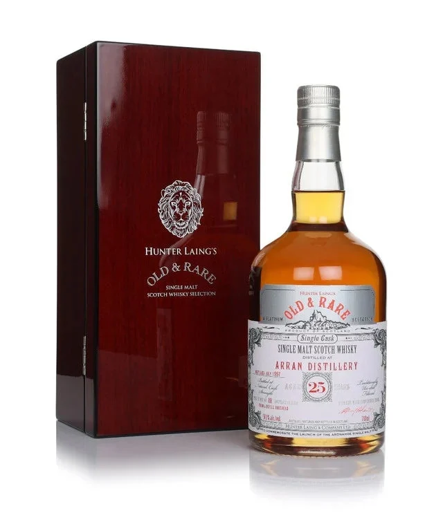 Arran 25 Year Old 1997 - Old & Rare Platinum (Hunter Laing) Single Malt Scotch Whisky | 700ML