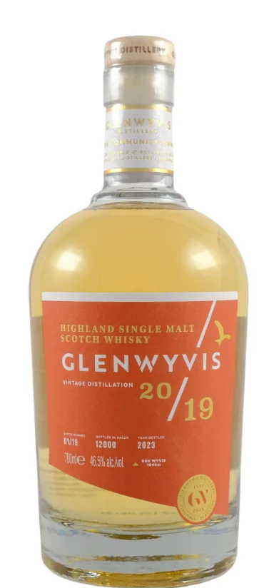 GlenWyvis 2019 - Bottled 2023 Batch #01/18 Single Malt Scotch Whisky | 700ML