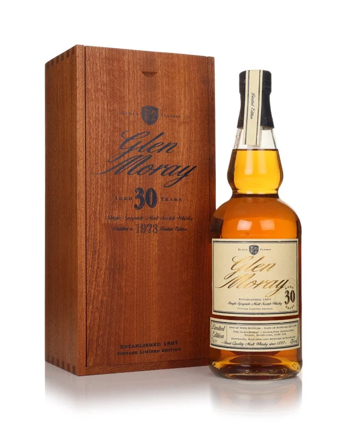 Glen Moray 30 Year Old 1973 Single Malt Scotch Whisky | 700ML - Whiskey