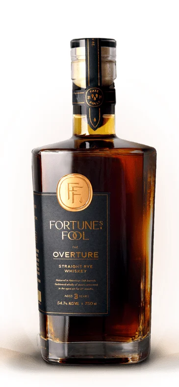 The Overture Fortune's Fool Straight Rye Whiskey