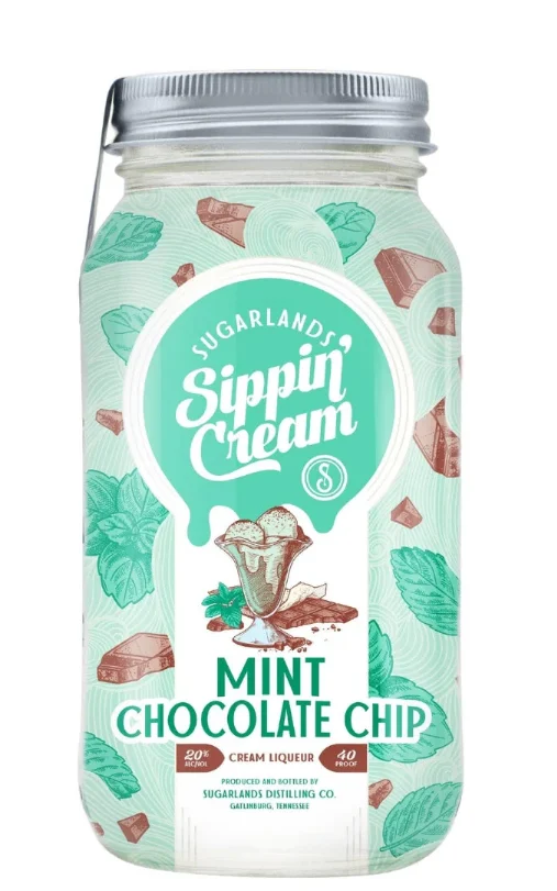 Sugarlands Mint Chocolate Chip Sippin' Cream - Liqueur