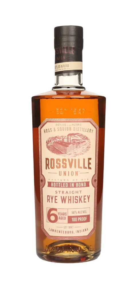 Rossville Union Bottle in Bond Straight Rye 6 Year Old Whiskey | 700ML