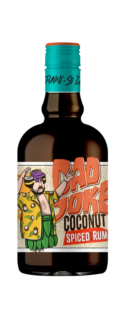 Dad Joke Coconut Spiced Rum | 700ML