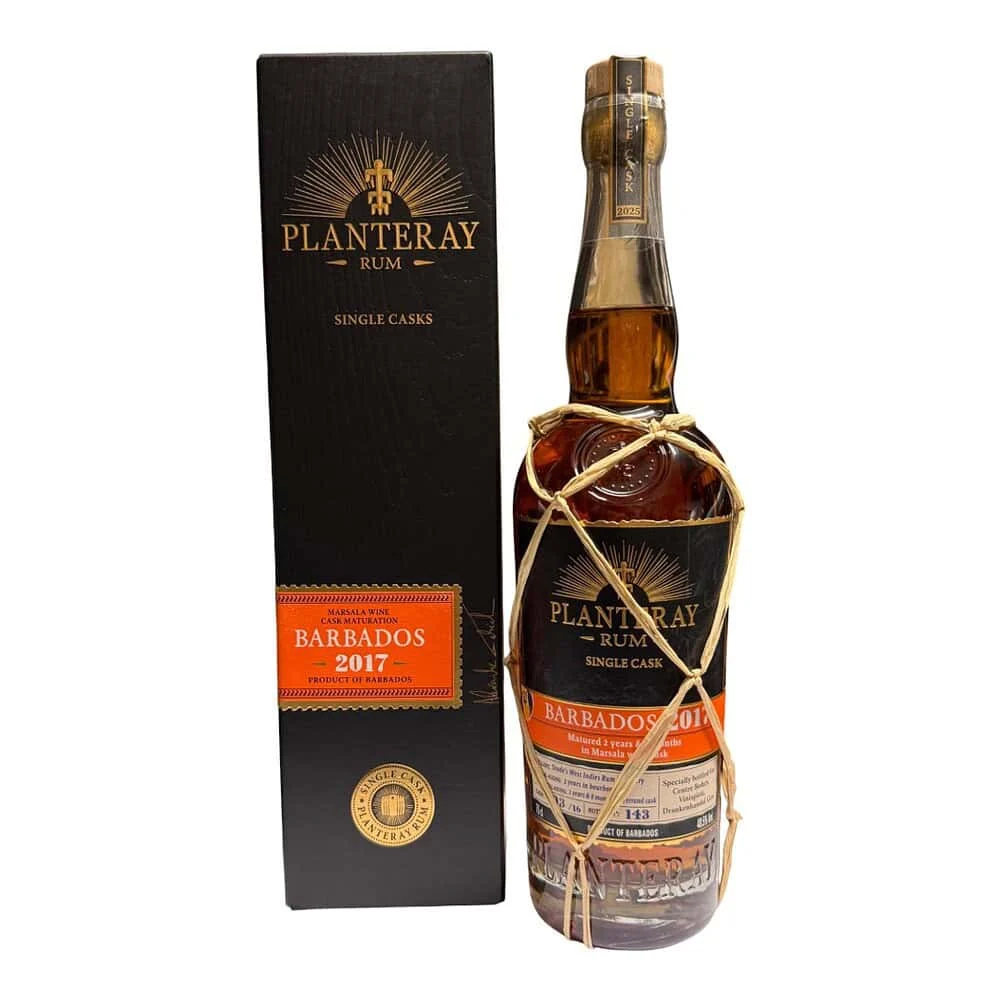 Planteray Single Cask 2025 Barbados 2017 Marsala Finish Rum | 700ML