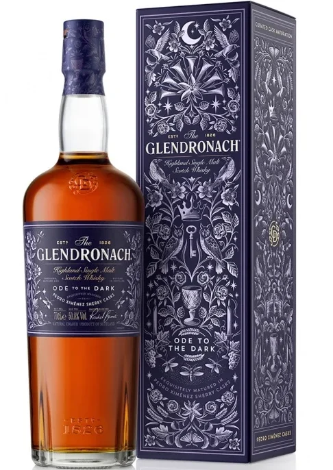 Glendronach Ode to the Dark Single Malt Scotch Whisky | 700ML - Whiskey