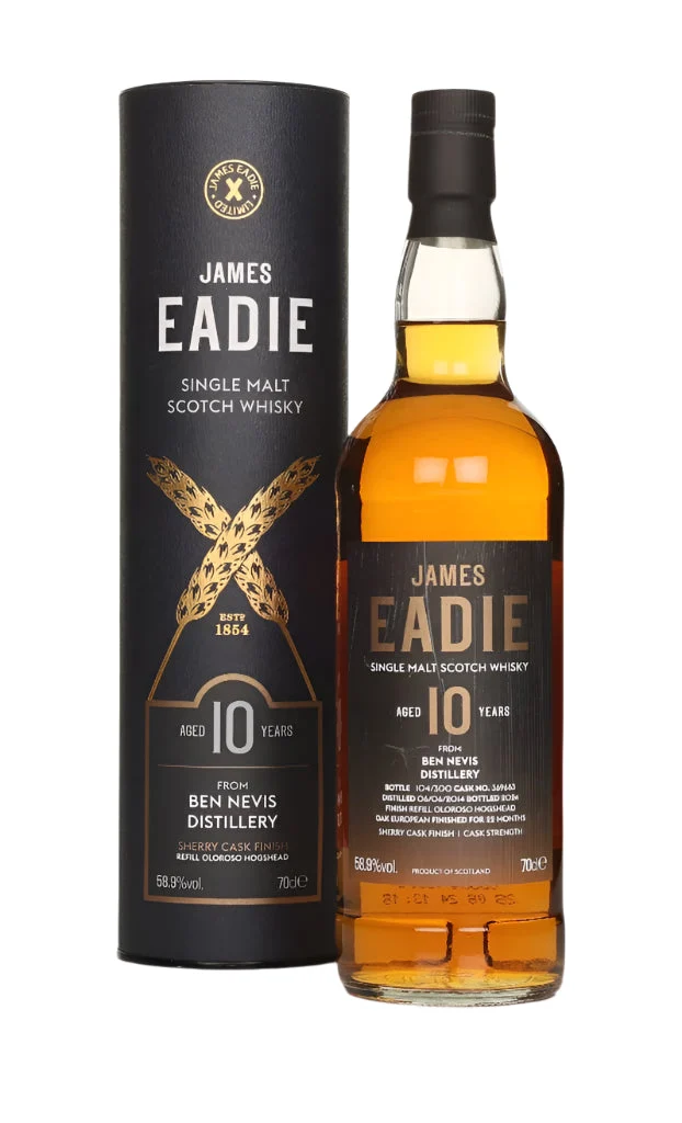Ben Nevis 10 Year Old 2014 Cask #369683 - James Eadie Single Malt Scotch Whisky | 700ML