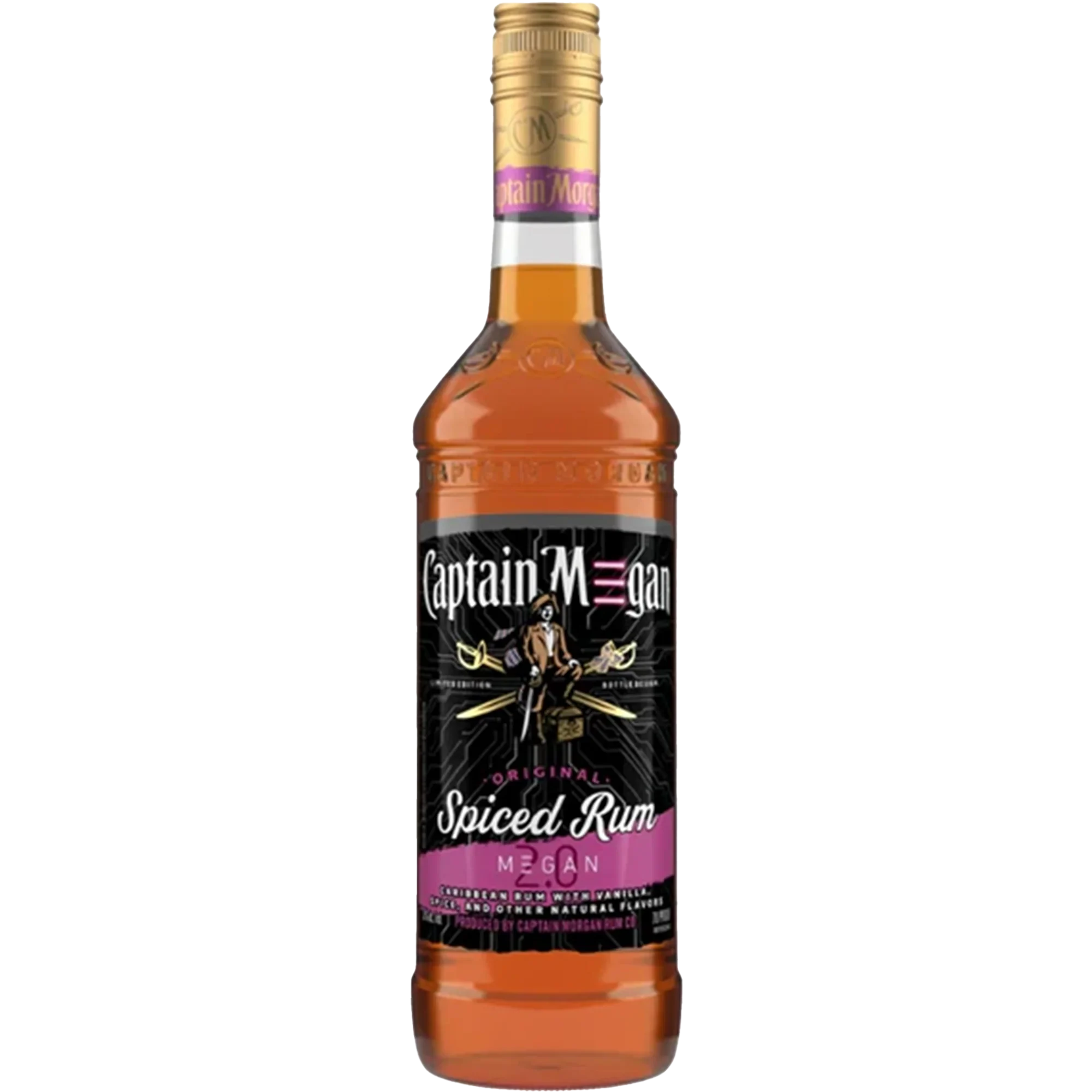 Captain Morgan Limited Edition Megan 2.0 Spiced Rum