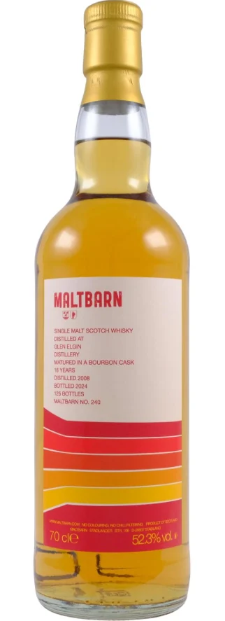 Maltbarn Glen Elgin 16 Year Old 2008 Single Malt Scotch Whisky | 700ML - Whiskey