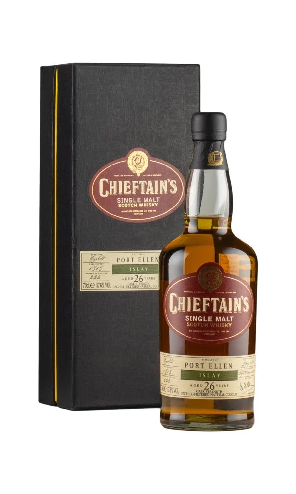 Port Ellen 26 Year Old Chieftains 1982 Single Malt Whisky | 700ML - Whiskey