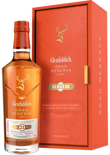 Glenfiddich 21 Year Old Gran Reserva Single Malt Scotch Whisky - Whiskey