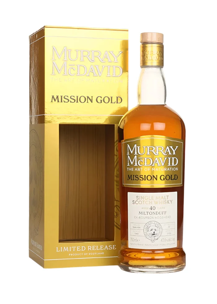 Miltonduff 40 Year Old 1982 - Mission Gold (Murray McDavid) Single Malt Scotch Whisky| 700ML