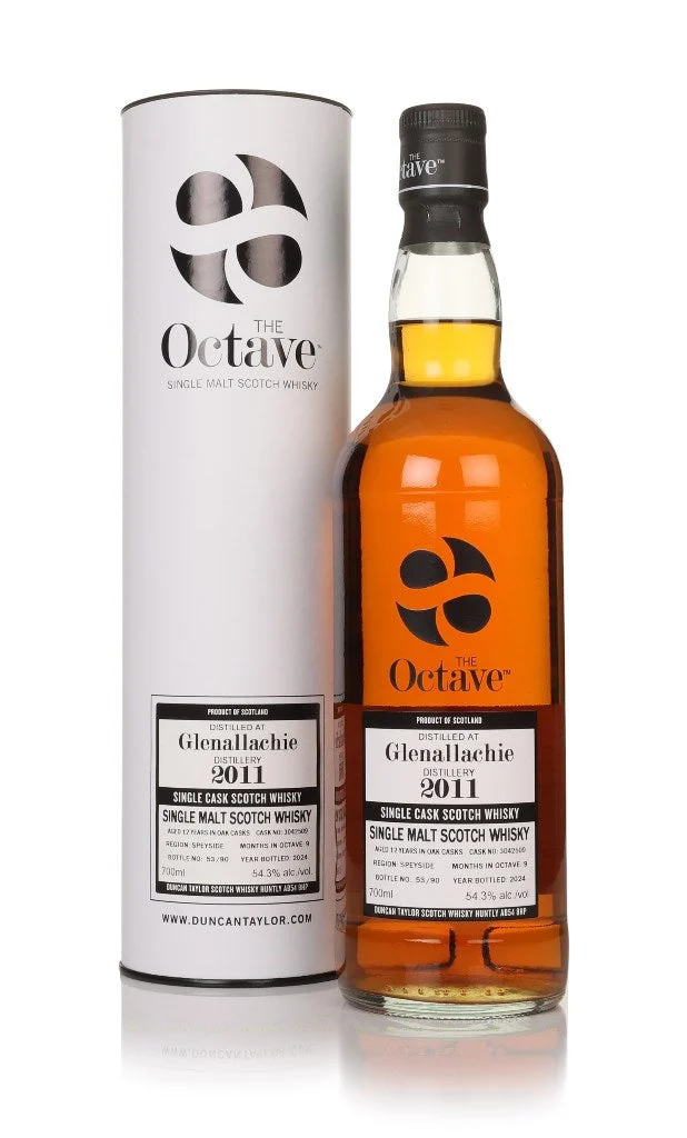 Glenallachie 12 Year Old 2011 Cask #3042509 The Octave Single Malt Scotch Whisky | 700ML - Whiskey