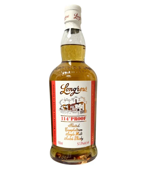 Longrow 114 Proof Peated Campbeltown Single Malt Scotch Whisky | 700ML - Whiskey