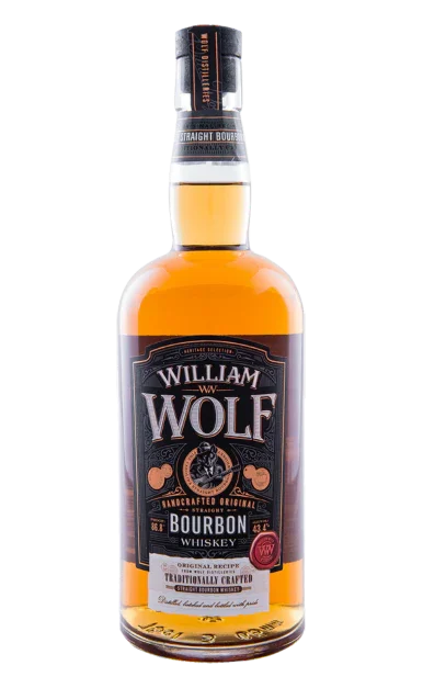 William Wolf Handcrafted Original Straight Bourbon Whiskey