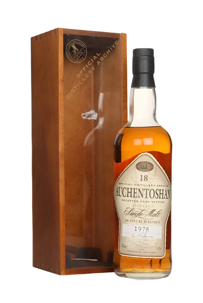 Auchentoshan 18 Year Old 1978 Single Malt Scotch Whisky | 700ML - Whiskey
