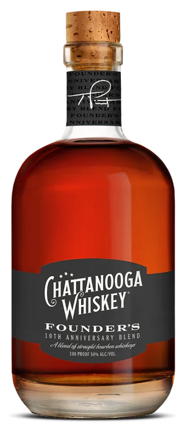 Chattanooga Founders 10th Anniversary Blend Kentucky Straight Bourbon Whiskey