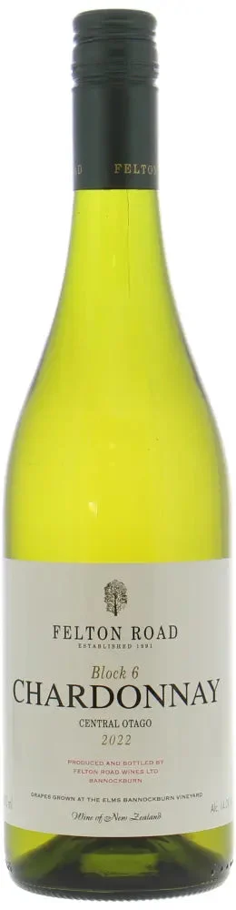 2022 | Felton Road | Block 6 Chardonnay - Wine