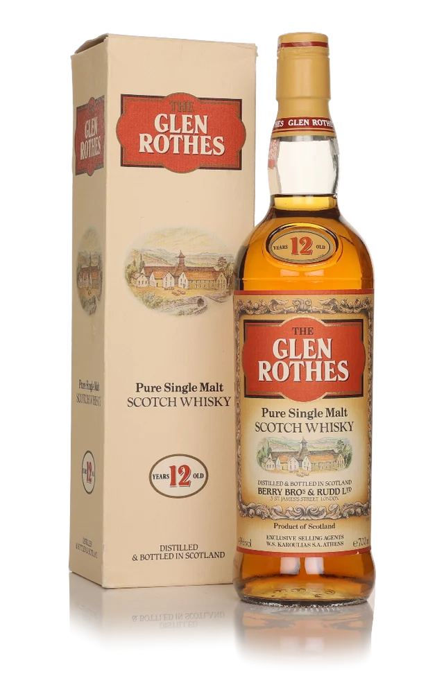 The Glenrothes 12 Year Old - 1990s Single Malt Scotch Whisky | 700ML