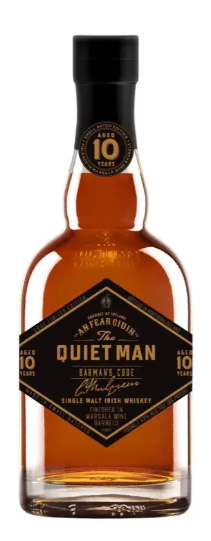 The Quiet Man 10 Year Old - Barman's Code Marsala Finish Single Malt Irish Whiskey | 700ML