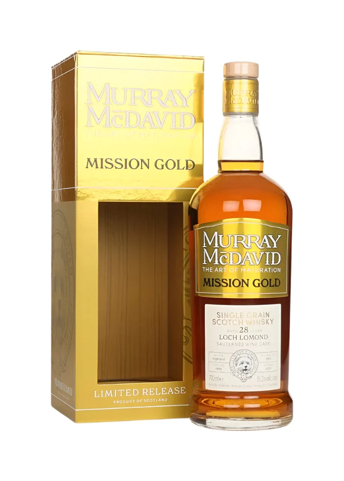 Loch Lomond 28 Year Old 1996 - Mission Gold (Murray McDavid) Single Grain Scotch Whisky| 700ML