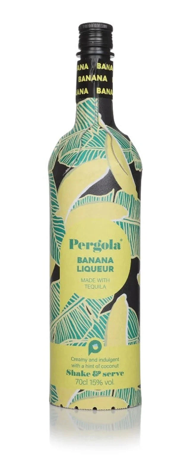 Pergola Tequila Vegan Cream Banana Liqueur | 700ML