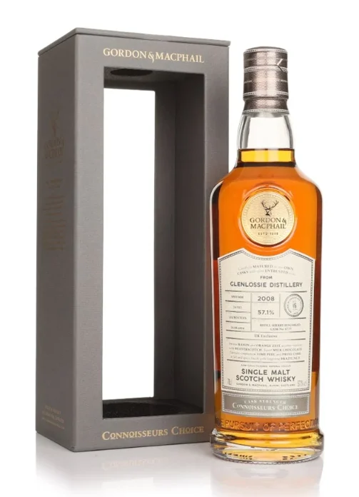 Glenlossie 16 Year Old 2008 Cask #6777 Connoisseurs Choice Gordon & MacPhail Single Malt Scotch Whisky | 700ML - Whiskey