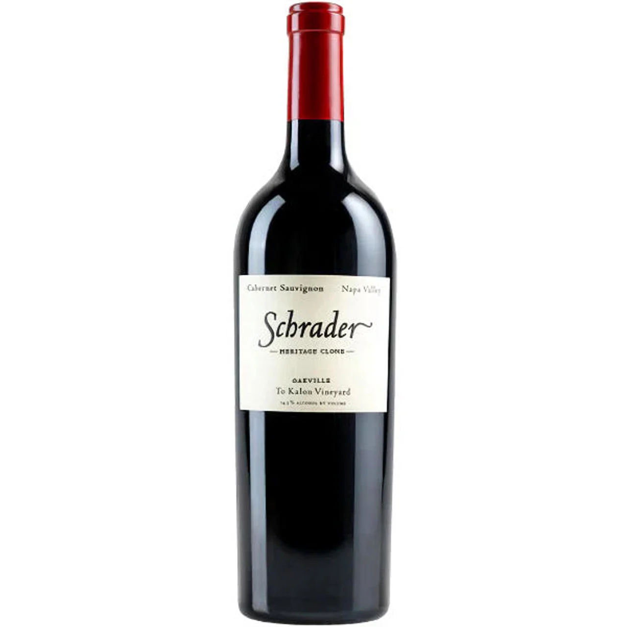 2022 | Schrader Cellars | Heritage Clone To Kalon Vineyard Cabernet Sauvignon - Wine