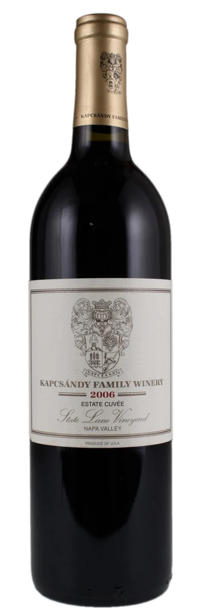 2006 | Kapcsándy Family Winery | State Lane Vineyard Estate Cuvee