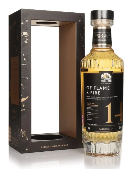 Of Flame & Fire 14 Year Old 2009 Wemyss Malts Croftengea Single Malt Scotch Whisky | 700ML - Whiskey
