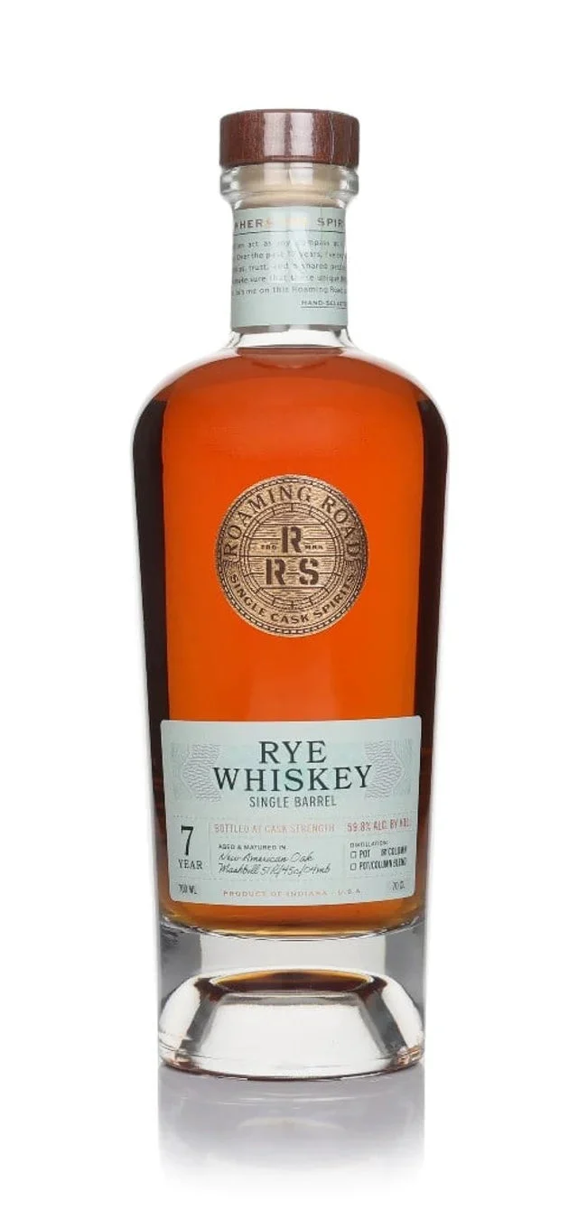 Roaming Road 7 Year Old Indiana Rye Whiskey | 700ML