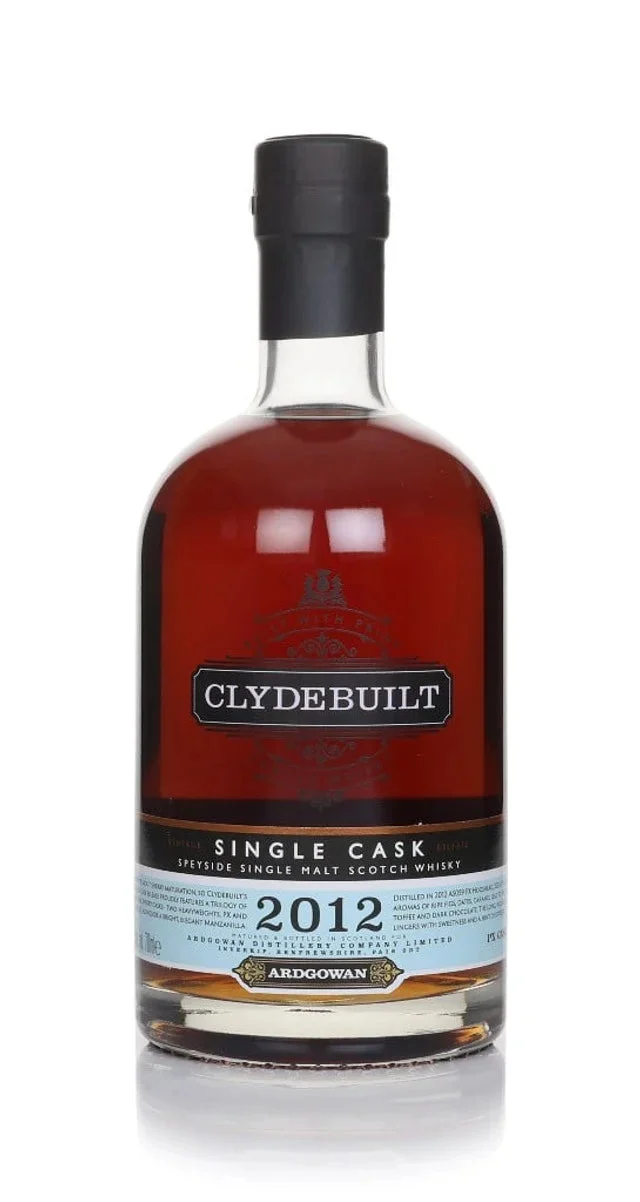 Clydebuilt 2012 Pedro Ximenez Single Cask (Ardgowan) Single Malt Scotch Whisky | 700ML - Whiskey