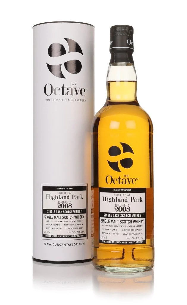 Highland Park 15 Year Old 2008 Cask #5040474 The Octave Single Malt Scotch Whisky | 700ML - Whiskey