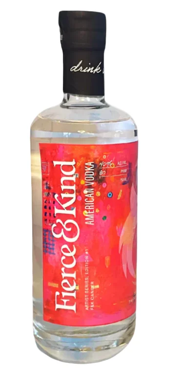 Fierce and Kind Cancer Collection American Vodka
