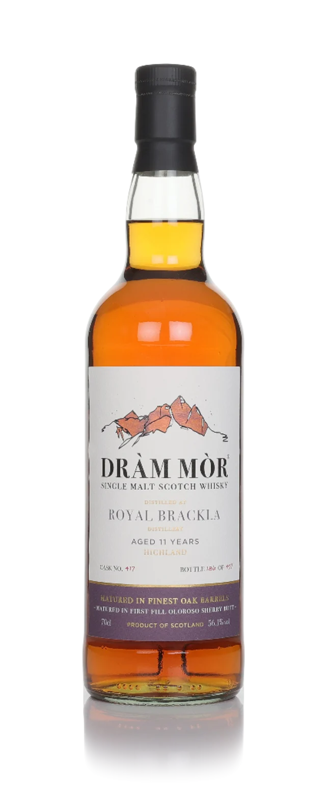 Royal Brackla 11 Year Old 2011 Cask #417 - Dràm Mòr Single Malt Scotch Whisky | 700ML