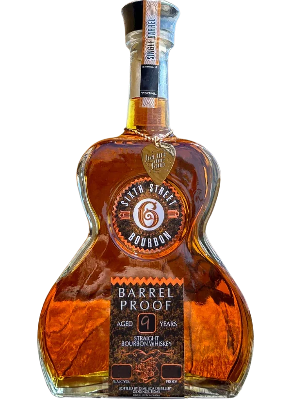 Sixth Street Barrel Proof 9 Year Old Straight Bourbon Whiskey
