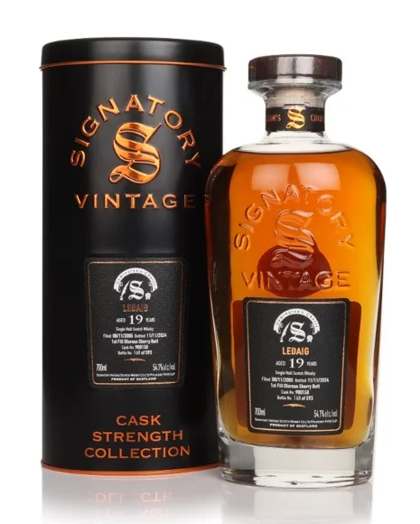 Ledaig 19 Year Old 2005 Cask #900158 Cask Strength Collection Signatory Single Malt Scotch Whisky | 700ML - Whiskey