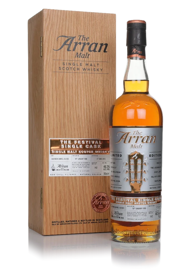 Arran Malt & Music Festival 2018 - 10 Year Old 1998 Cask #005 Single Malt Scotch Whisky | 700ML