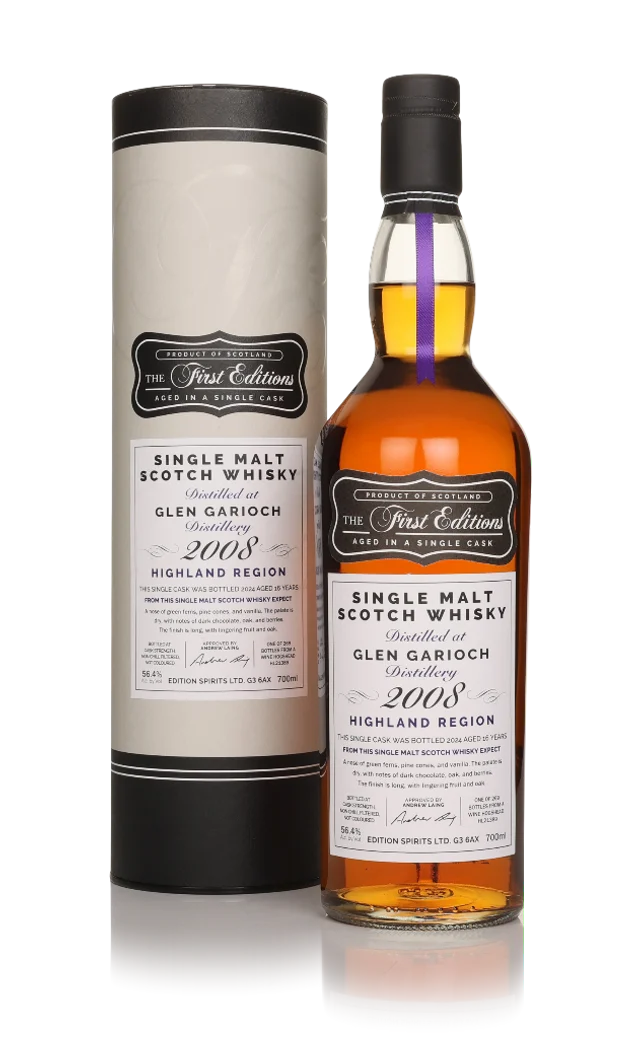 Glen Garioch 16 Year Old 2008 Cask #HL21389 - The First Editions (Hunter Laing) Single Malt Scotch Whisky | 700ML
