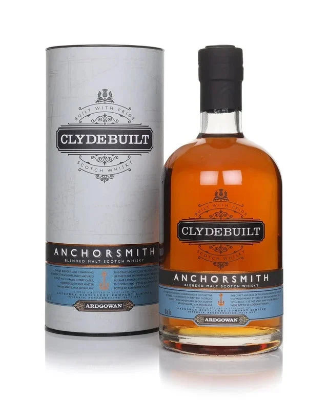 Clydebuilt Anchorsmith (Ardgowan) Blended Malt Scotch Whisky | 700ML - Whiskey