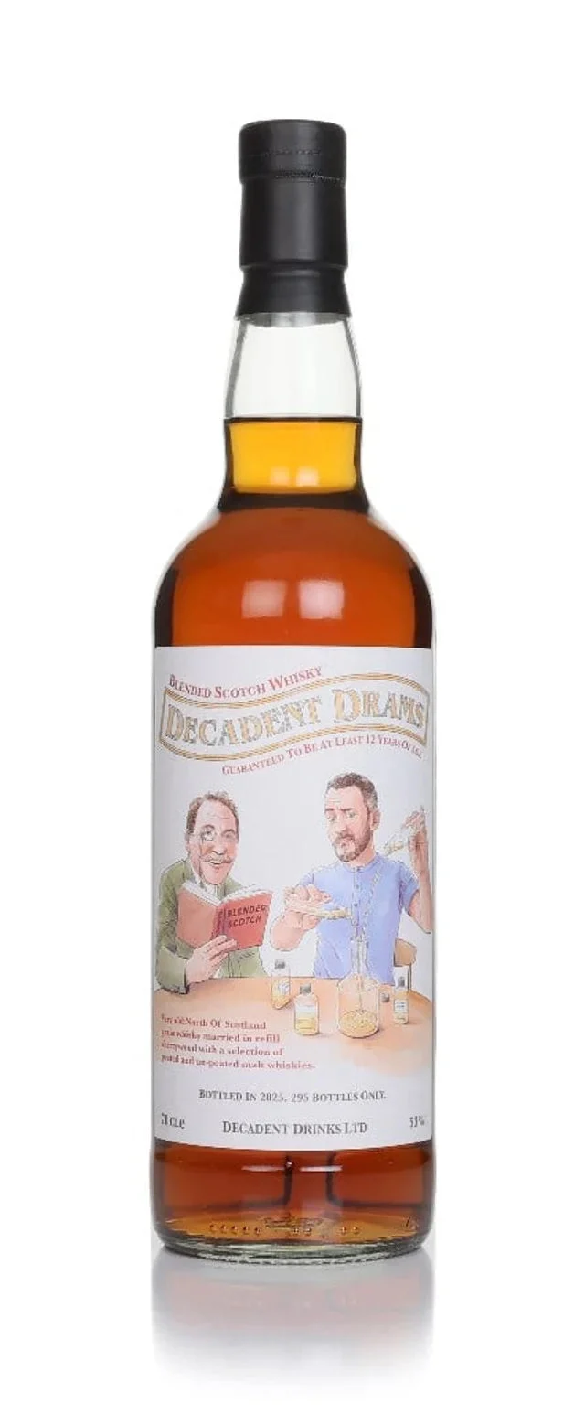 Blended Scotch 12 Year Old - Decadent Drams (Decadent Drinks) Whisky | 700ML