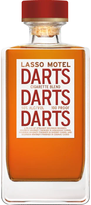 Lasso Motel Cigarette Blend Finished In Armagnac Sherry Cognac Casks Kentucky Straight Bourbon Whiskey