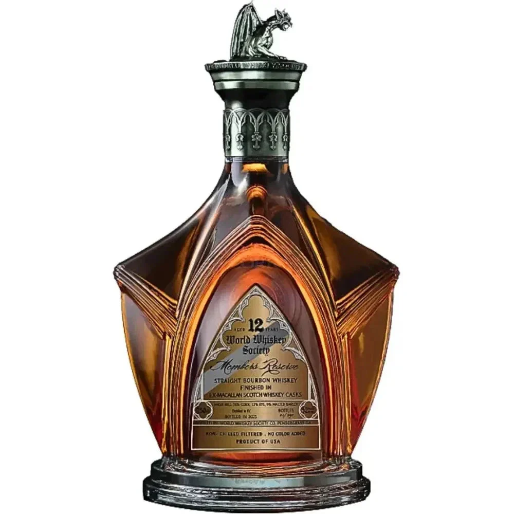 World Whiskey Society 12 Year Old Finished In Ex-Macallan Cask Bourbon Whiskey